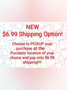 NEW $6.99 Shipping Option